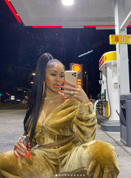 ‘Did She Bring a Mirror to the Gas Station?’: Saweetie Leaves Her Fans Confused After Uploading a Gas Station Photo