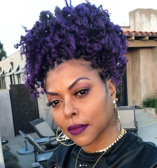 ‘You Ate and Left No Crumbs Boo’: Taraji  P. Henson Brings In the New Year with a New Hair Color