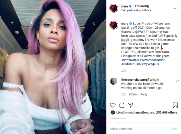 ‘Where You Gone Get the Other 20lbs to Lose from Tho’: Ciara’s Weight-Loss Goal Announcement Raises Eyebrows As Fans Declare She’s Already Perfect