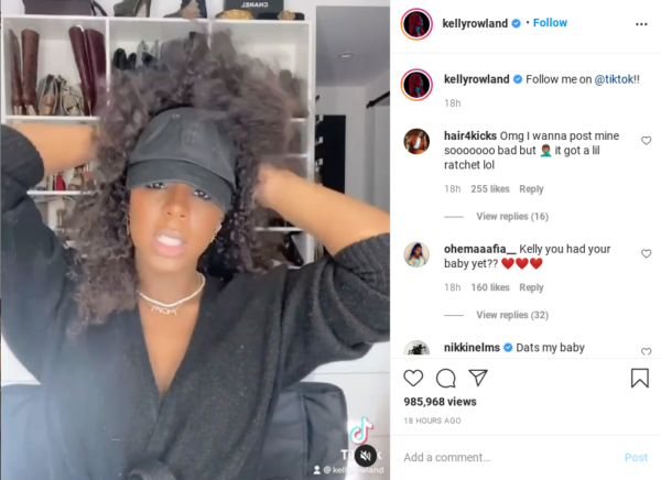 ‘That’s Why Yo Ass Pregnant Now’: Kelly Rowland’s Fans Applaud the Singer for Unleashing Her Inner City Girl In Her New Video