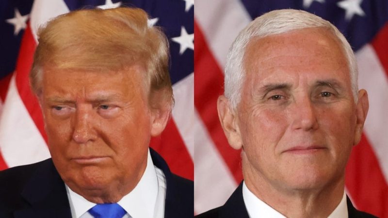 Trump denies Pence rebuffed his call to challenge election certification