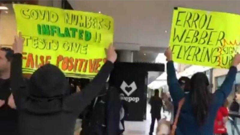 Anti-mask protesters storm LA mall, confront shoppers: ‘People die! That’s life.’