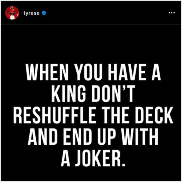 ‘When You Have a Queen Don’t Let Her Go, Joker,’: Tyrese’s Posts About Holding Onto a King Derail When Commenters Bring Up His Pending Divorce