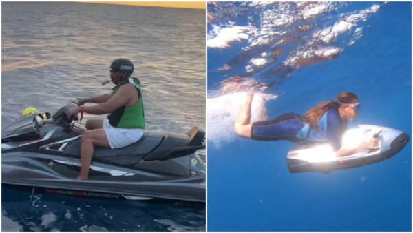 ‘Bruh Ain’t Go Nowhere’: Fans Enjoy Watching Steve and Marjorie Harvey’s Efforts After They Try New Water Sport Activities