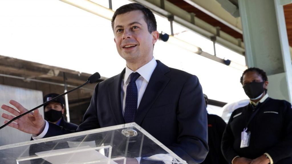 Buttigieg hints at requiring negative COVID-19 test to travel on domestic flights