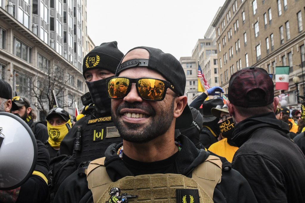 Proud Boys leader says he’s not sorry about Capitol riots