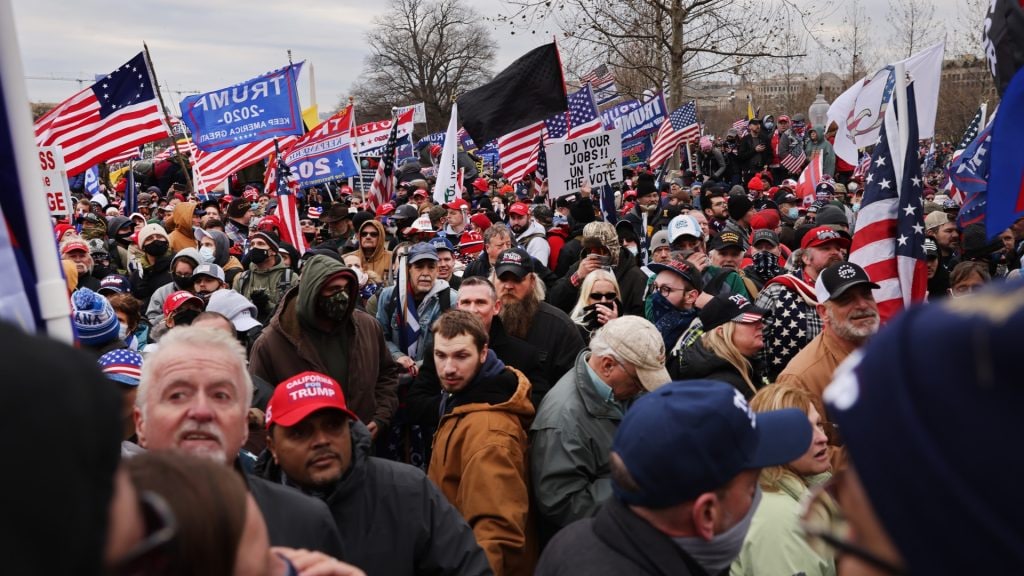 Some of the people who stormed Capitol didn’t vote in election