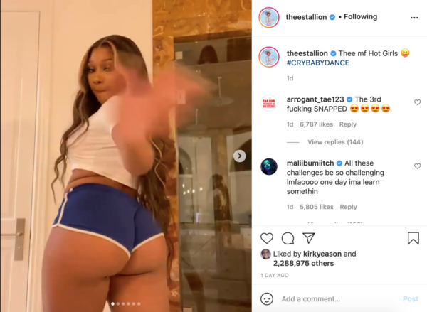 ‘I Quit’: Meg Thee Stallion Drops New ‘Cry Baby’ Challenge, and Fans are ‘Exhausted’