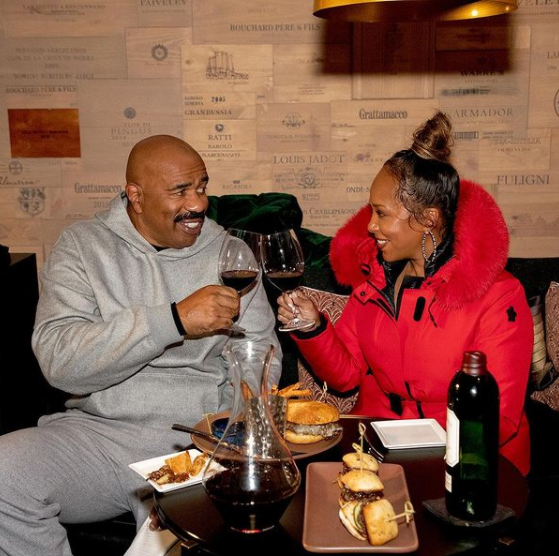 ‘How Did You Find Me?’: Marjorie Harvey Stunned When Her Husband Steve Harvey Surprises Her While On Vacation