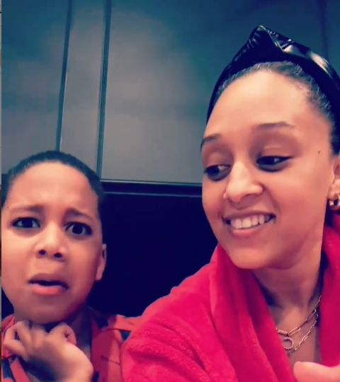 ‘It’s His Facial Expressions for Me’: Tia and Her Son Take on a New TikTok Challenge That Has Fans Laughing and Reminiscing