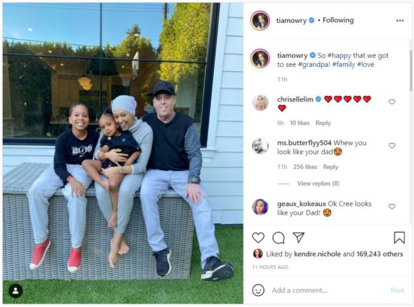 ‘Everyone Has the Same Face’: Tia Mowry Takes Family Photo with Dad and Kids, Fans Can’t Get Over Their Strong Genes