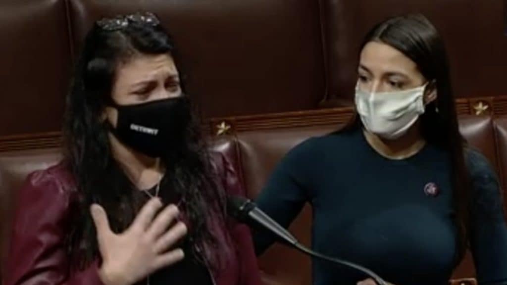 AOC comforts tearful Tlaib recalling death threats in Capitol riot testimony