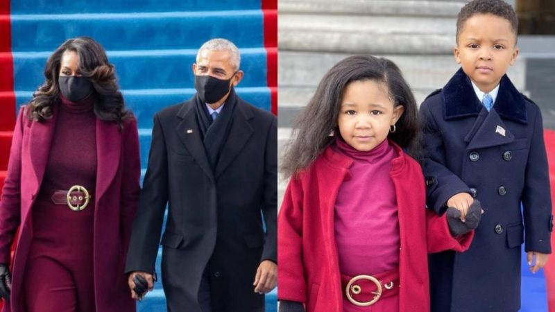 Michelle Obama praises kids’ recreation of inauguration outfits: ‘You nailed it’