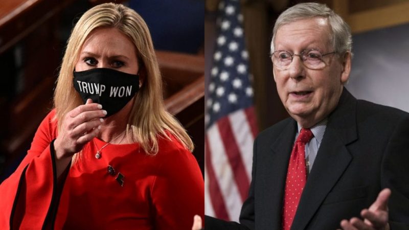 McConnell: Taylor Greene’s use of conspiracy theories a ‘cancer’ to GOP