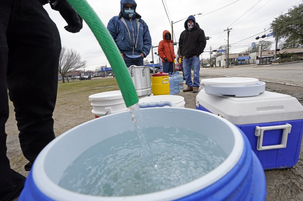 Lights come back on in Texas as water woes rise in the South