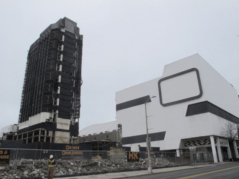 Former Trump casino on Atlantic City Boardwalk demolished