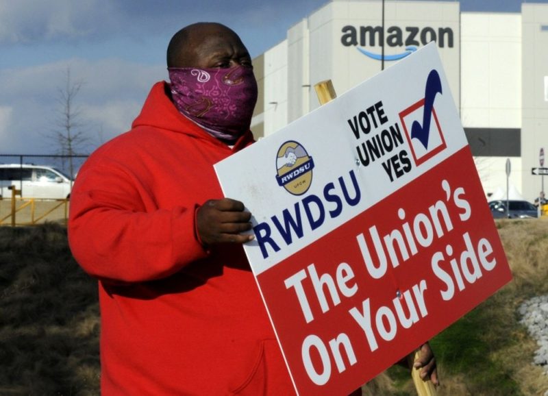 Black Lives Matter backs Amazon union push in Alabama