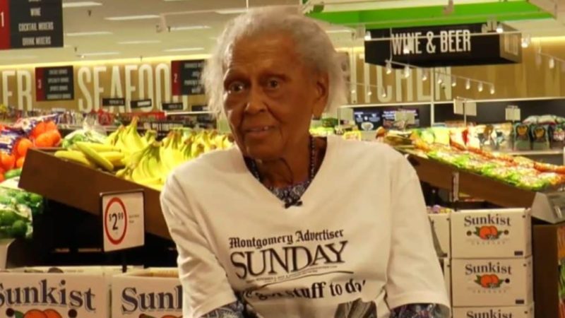 101-year-old grocery store worker had grant named in her honor