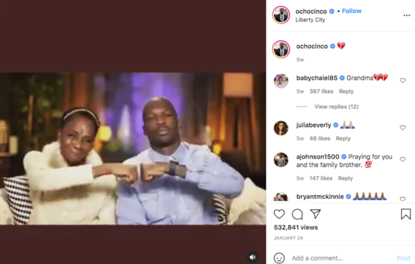Chad ‘Ochocinco’ Johnson Becomes Overcome with Emotion Recounting the Moment He Learned His Mother Passed: ‘I Mentally Prepared Myself to Bury My Ol’ Girl’