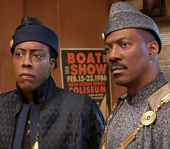 Eddie Murphy and Arsenio Hall Recall Paramount Forcing Them to Include a White Actor in ‘Coming to America’: ‘We Were Forced to Put Louie In It’