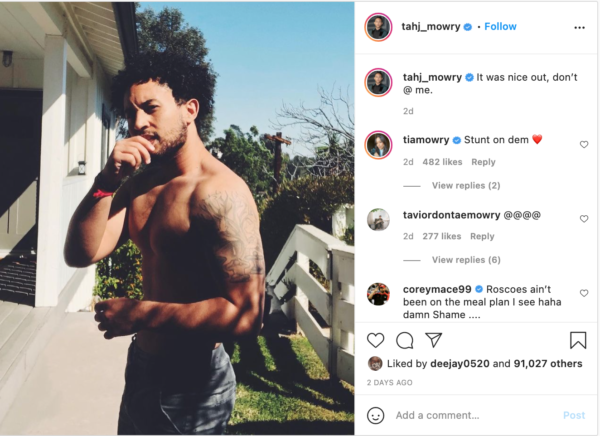 ‘From Smart Guy to Buff Dude’: Tahj Mowry Lets His Chest Get Some Sun and Fans Are Here for It