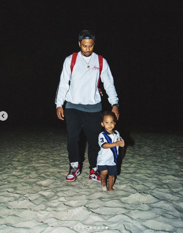 ‘We Love to See It’: Trey Songz Shares Video of Himself Teaching Son How to Swim