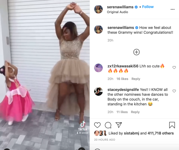 ‘It’s the Mommy/Daughter Moves for Me’: Serena Williams Posts Cute Video Dancing with Daughter on the Tennis Court