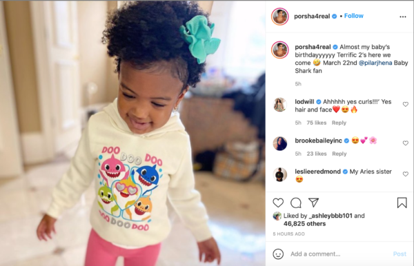 ‘‘You Spelled Terrible Wrong’: Porsha Williams is Optimistic About Baby PJ’s Second Birthday