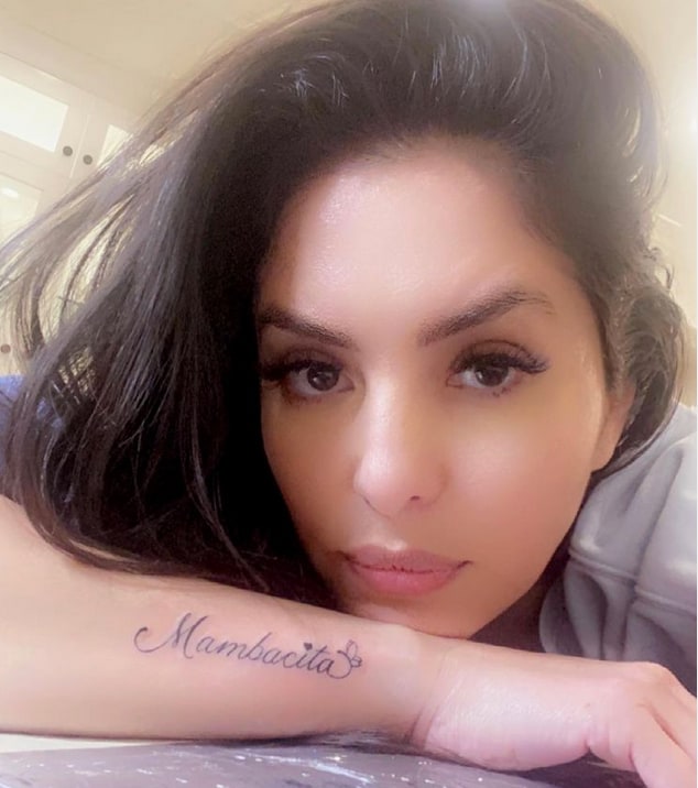 Vanessa Bryant reveals new tattoo in honor of late daughter Gianna