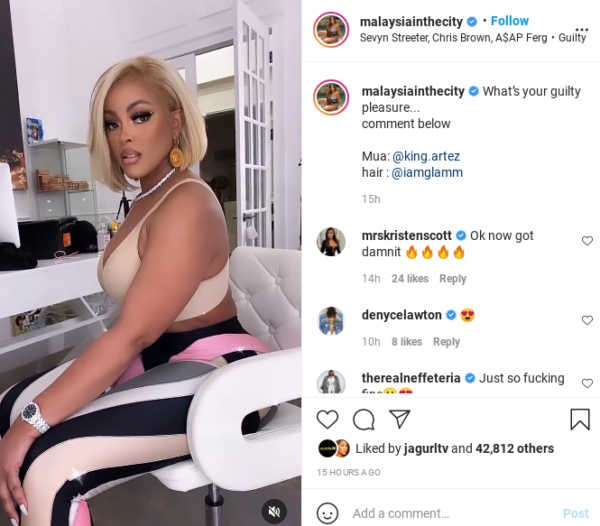 ‘Perfection Per Usual’: Malaysia Pargo Mesmerizes Fans with a Multi-Clip Glam Video