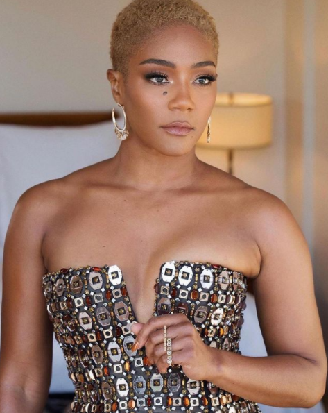 ‘This Is Your Look’: Fans Rave After Tiffany Haddish Debuts Her Striking New Hair Color for the Golden Globe Awards