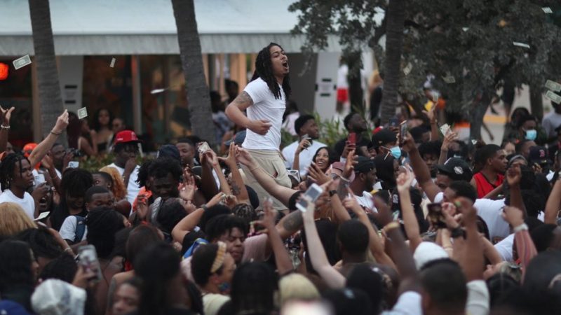 Black leaders slam Miami police SWAT tactics to disperse spring break crowds