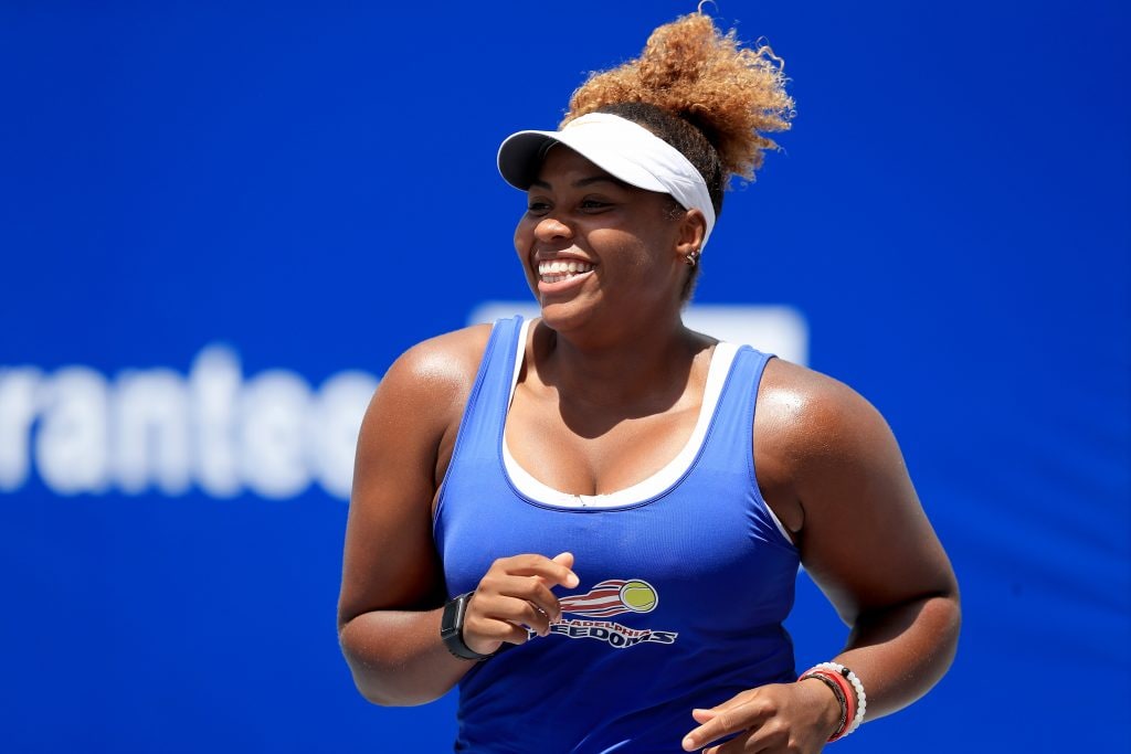 Tennis pro Taylor Townsend welcomes first child, son Adyn