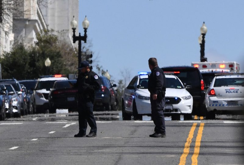 Suspect In Custody After 2 Police Officers Injured At U.S. Capitol