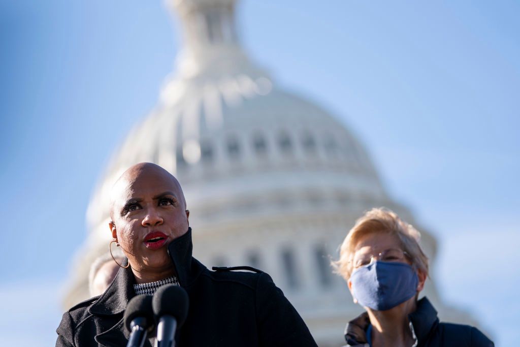 Rep. Ayanna Pressley Urges President To Act On Student Loan Debt As Biden Considers Executive Action