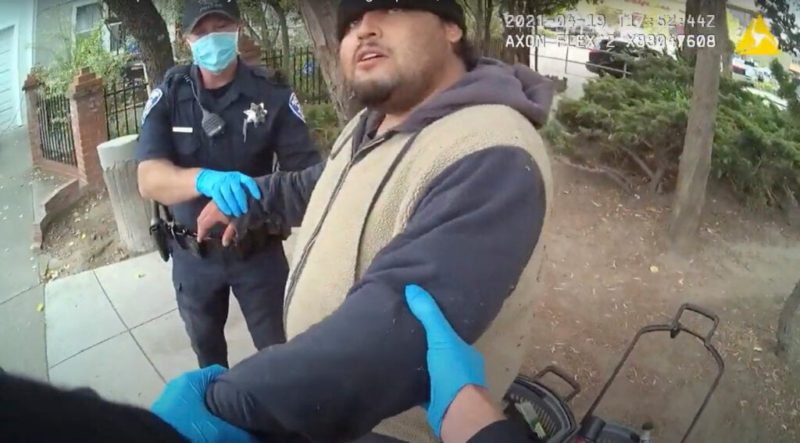 Latino man pinned by California cops before he dies, body cam shows