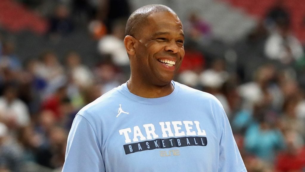 1st Black UNC head coach Hubert Davis says he’s ‘proud wife is white’