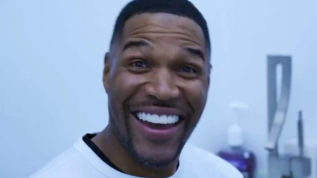 Michael Strahan reveals closing of tooth gap was April Fools joke