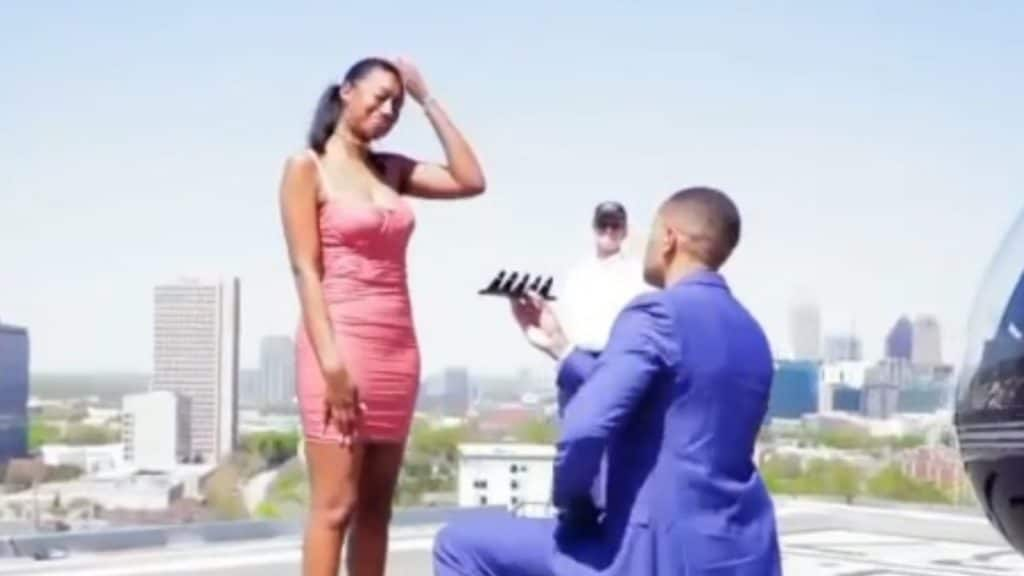 Atlanta couple goes viral after man proposes with five engagement rings