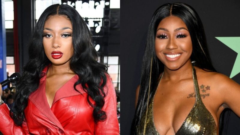 Megan Thee Stallion jokingly shoots her shot with Yung Miami