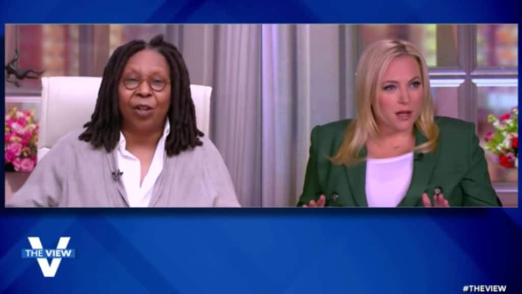 Whoopi Goldberg shuts down Meghan McCain over Georgia voting laws