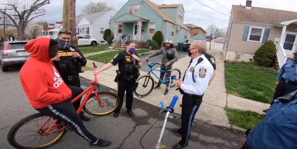 ‘He Just Said No!’: New Jersey Police Under Fire After Sergeant Confiscates Bikes from Teens and Handcuffs Black Teen Despite Another Officer Giving Them a Pass