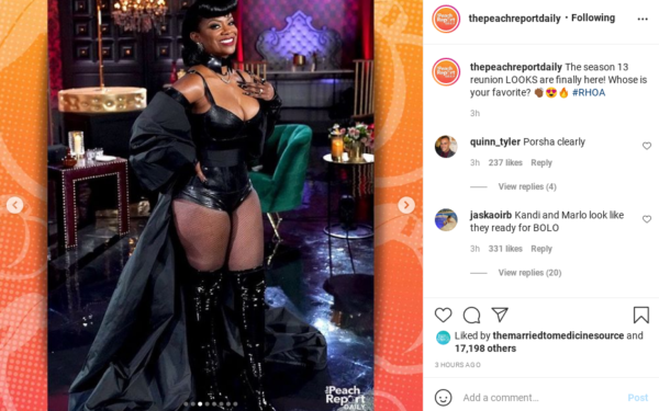 ‘I Saw That Old Ugly Picture’: Kandi Burruss Reacts to the Negative Remarks She’s Been Receiving for Her ‘RHOA’ Season 13 Reunion Look