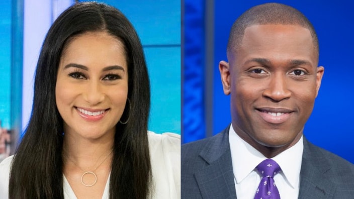 Morgan Radford joins Aaron Gilchrist to co-anchor on NBC News Now
