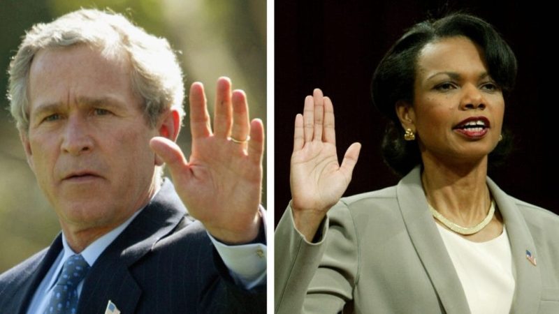 George W. Bush voted for Condoleeza Rice in 2020 presidential election