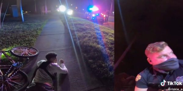 ‘I Don’t Consent’: Young Black Cyclist Holds His Ground As Orlando Police Stops Him and Friend with Guns Drawn, Forces One to Crawl In Case of Mistaken Identity