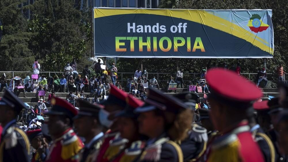 Ethiopians protest US sanctions over brutal Tigray war