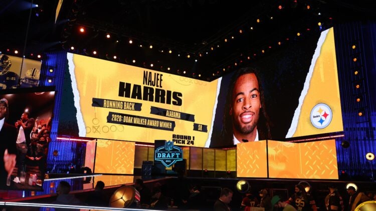 New Steelers draft pick Najee Harris hosts draft party at shelter where he once lived