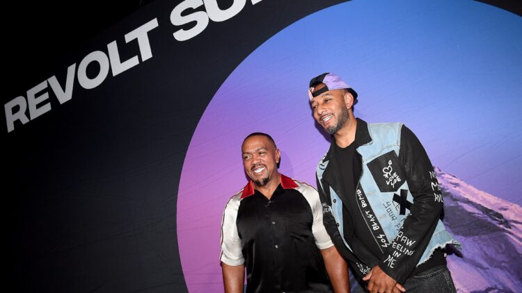 Swizz Beatz gifts Timbaland with Aaliyah, Missy Elliott jacket during ‘Verzuz’