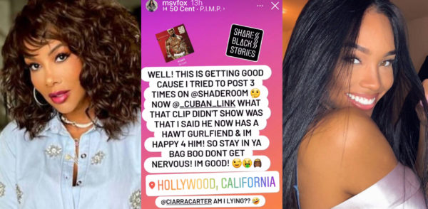 ‘Don’t Get Nervous!’: Vivica A. Fox Claps Back at Cuban Link’s Comment After the Actress Called 50 Cent the Love of Her Life